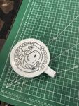 圆形杯垫图案设计展示