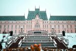 宏伟宫殿建筑景观