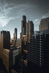 都市高楼天际线景观