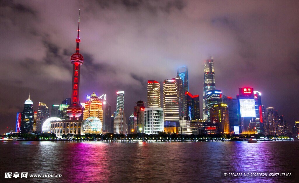 上海外滩璀璨夜景
