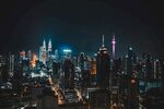 璀璨都市夜景