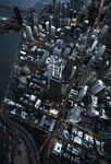 俯瞰繁华都市建筑群