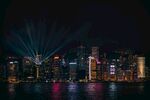 城市夜景璀璨灯光秀