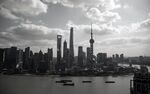 上海外滩城市天际线景观
