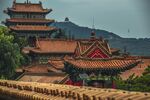 中式古建筑群风景