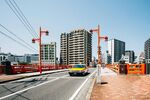 城市道路施工场景