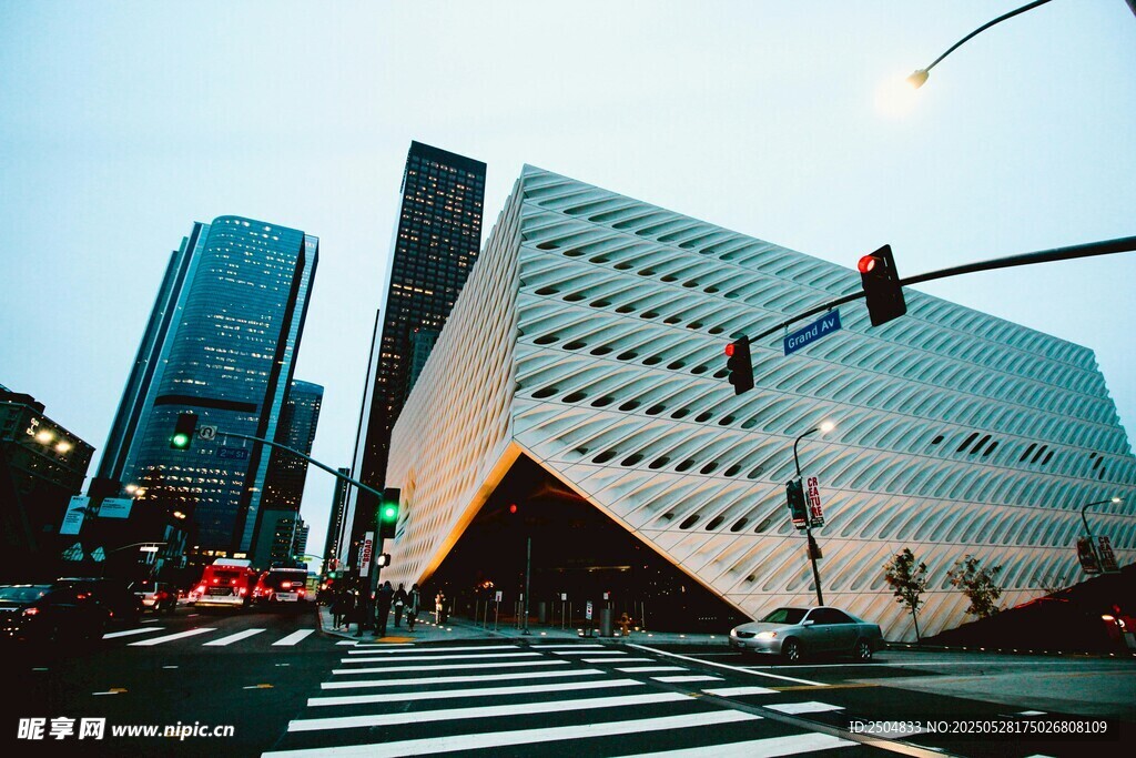 城市现代建筑街景