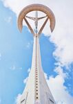 高耸独特的现代地标建筑