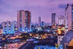 城市夜景繁华景象