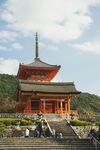 京都古朴寺庙建筑景观