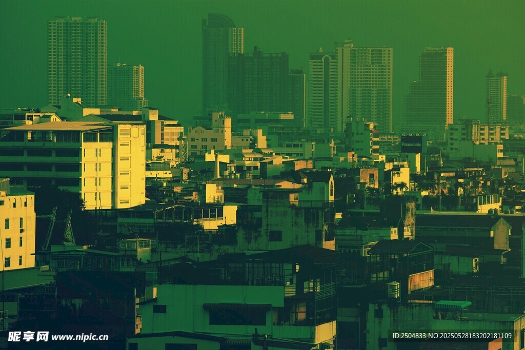 城市天际线景观
