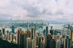 俯瞰繁华都市天际线