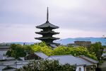日本传统塔楼景观
