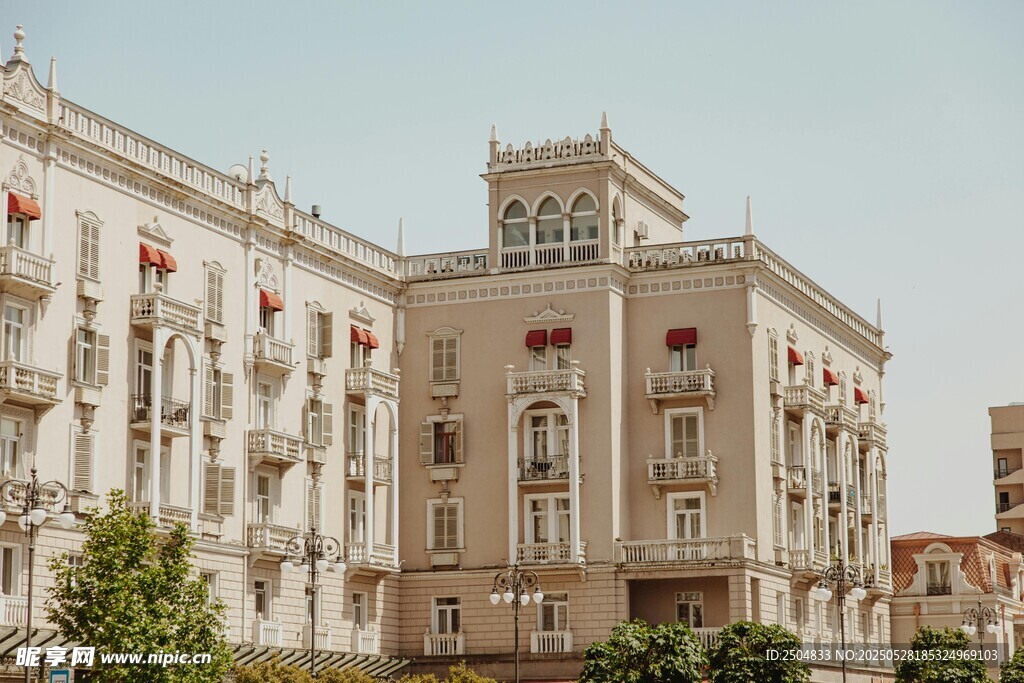 欧式古典风格建筑外观
