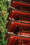 中式古建筑飞檐一角