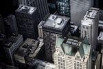 俯瞰繁华都市建筑群