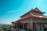 中式古建筑屋顶景观