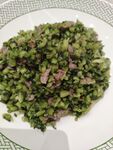 雪菜炒肉丝