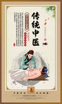 传统中医推拿场景展示