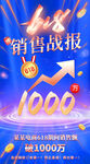 突破1000万