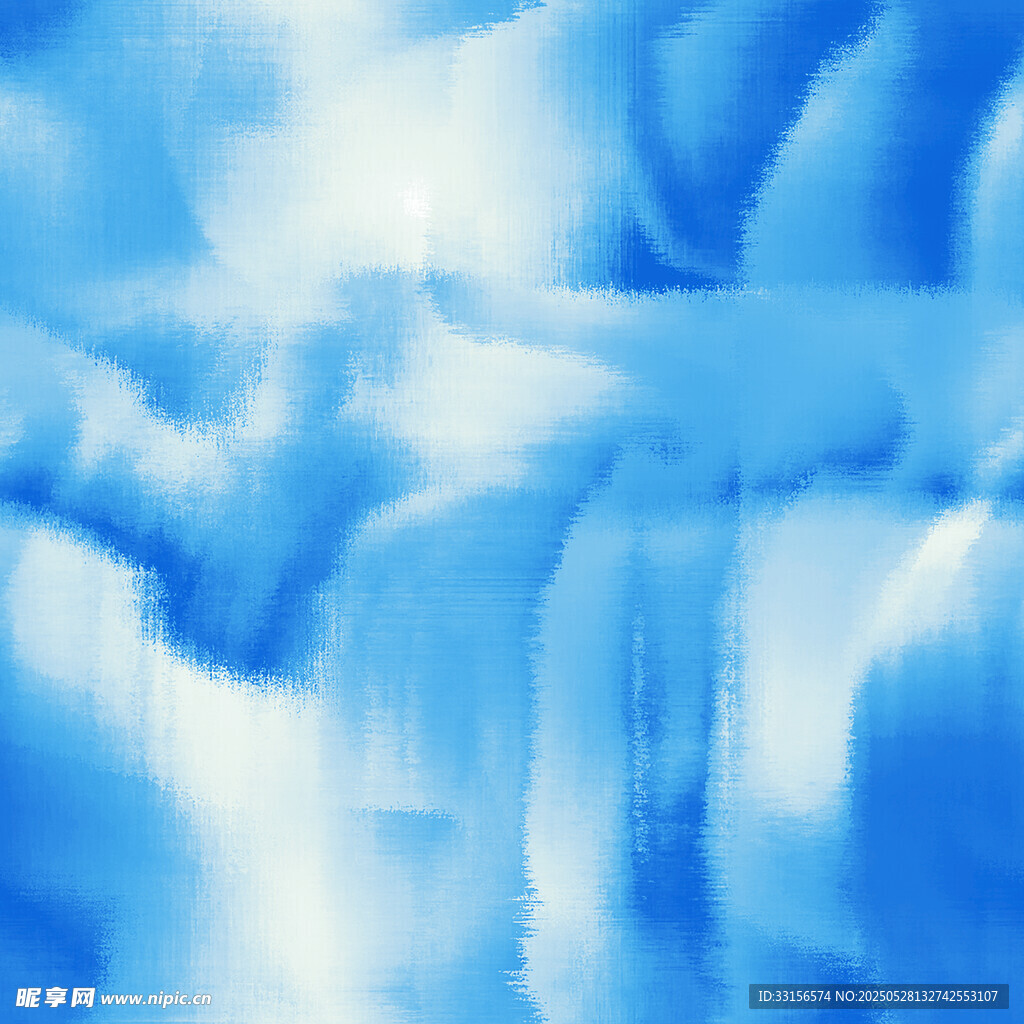 梦幻蓝色抽象水彩纹理