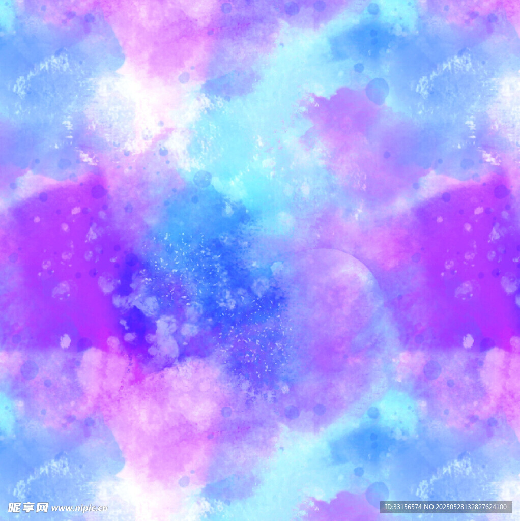 梦幻水彩渐变背景图案