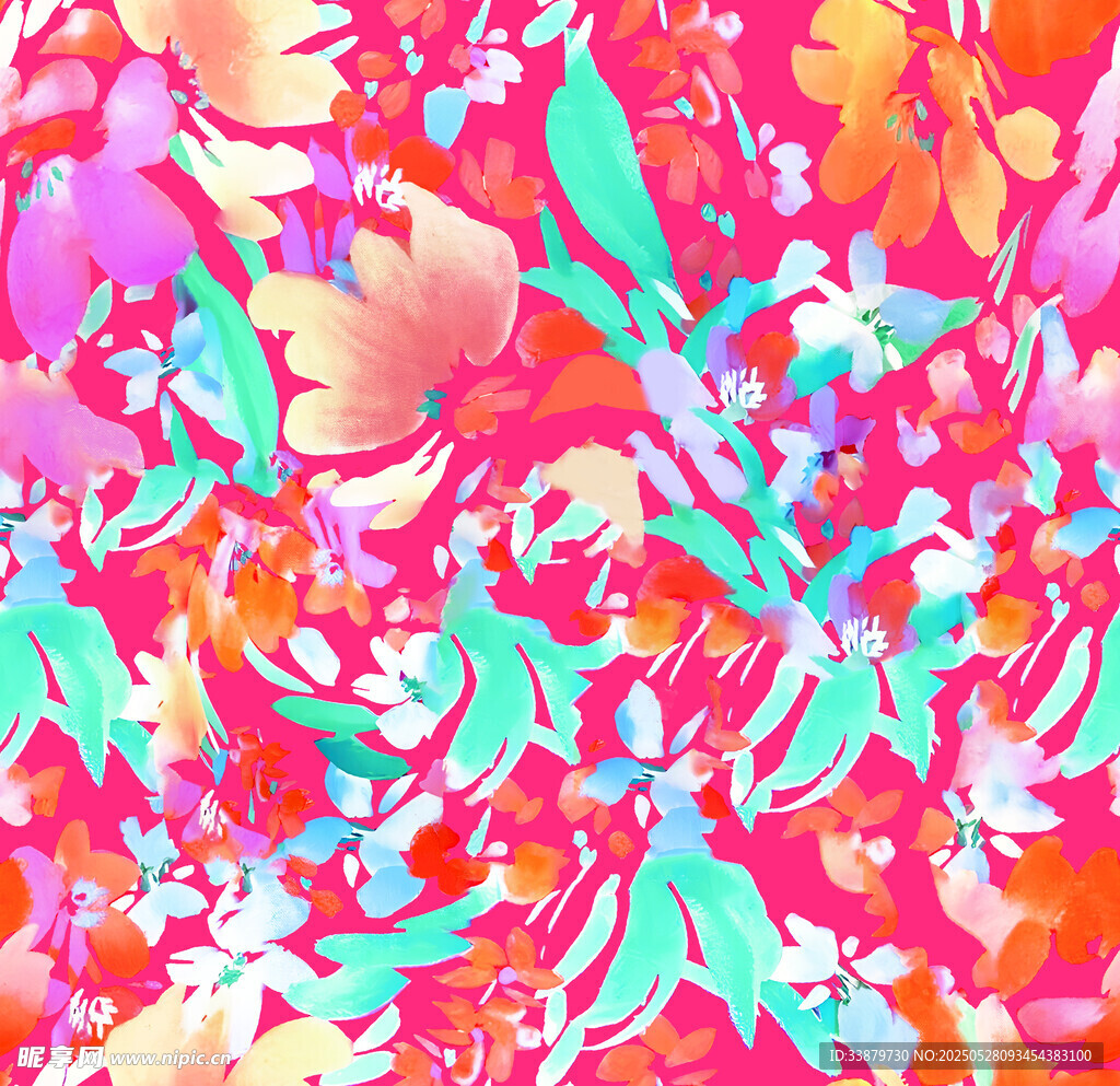 手绘花