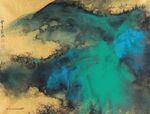 水墨山水抽象画