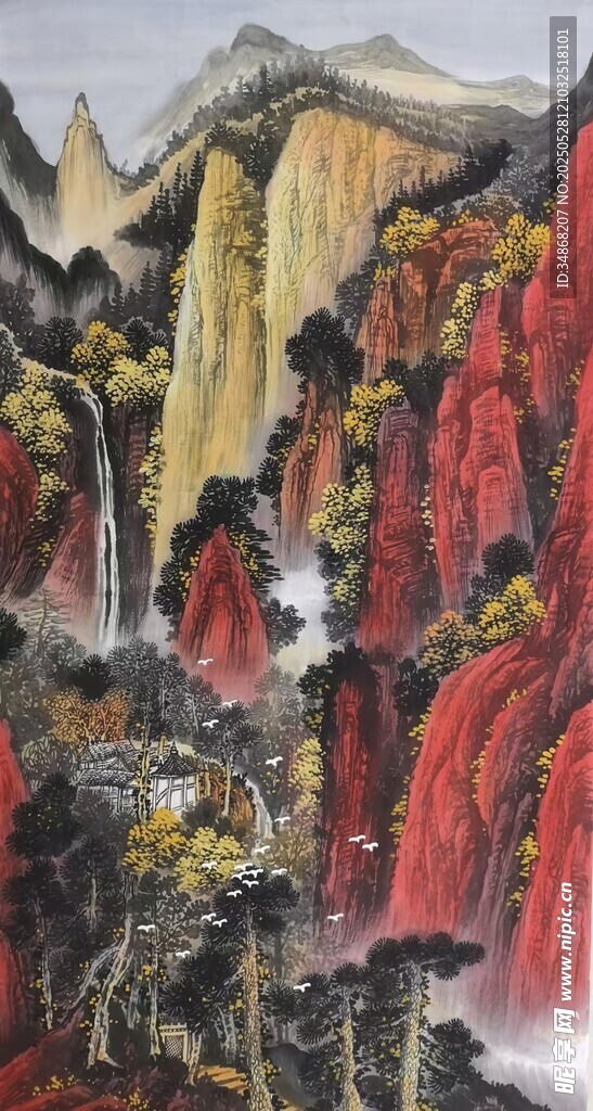 山水国画
