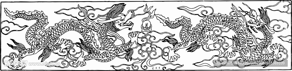 古代精美浮雕图案展示
