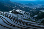 壮美梯田雪景