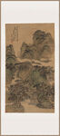 清 王翚 溪口白云图