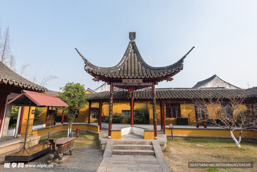 中式古建庭院典雅景致