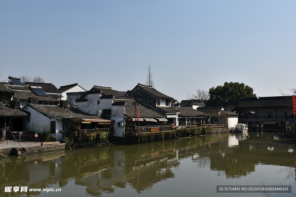江南水乡古村落景致