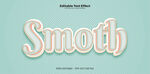 柔和字体展示Smooth