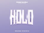 紫色背景上的HOLD字样