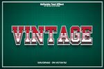 复古风格VINTAGE字样设计