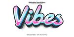 活力Vibes艺术字体设计
