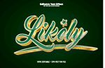 复古风格Likely艺术字体