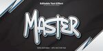 艺术字体MASTER展示