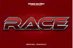 红色背景上的RACE字样
