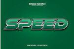 绿色背景上的SPEED字样