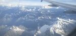俯瞰雪山