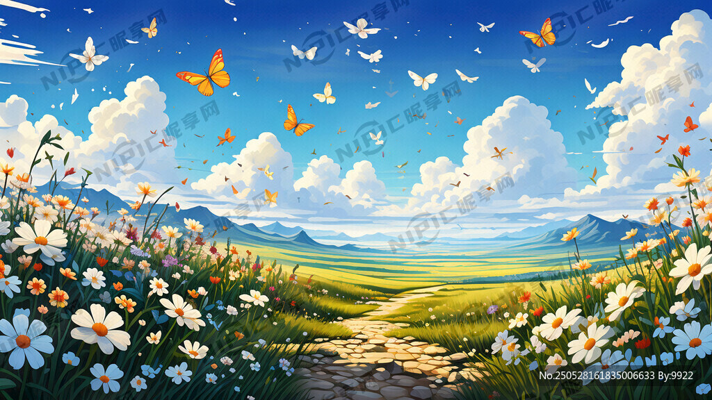 我是一位平面设计工作者 草地