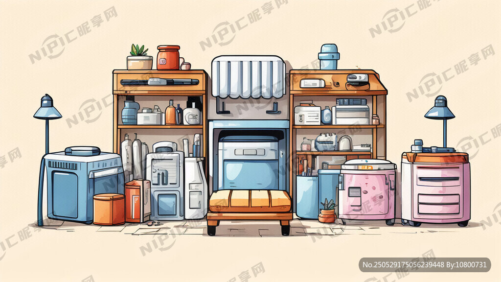 家用用品海报 横的