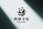 熊猫文化logo