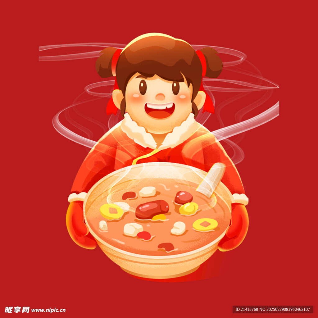 手绘八宝粥