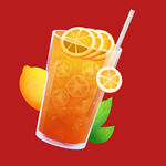冰爽柠檬茶
