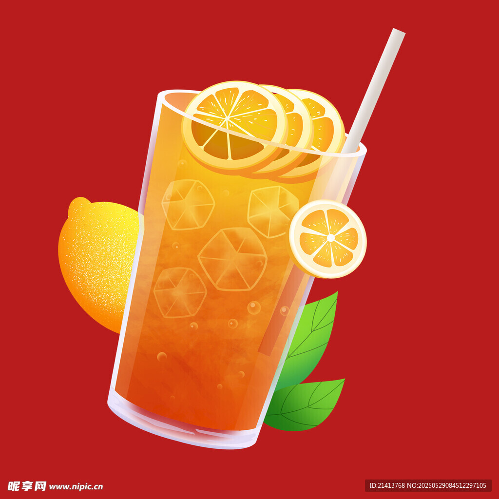 冰爽柠檬茶