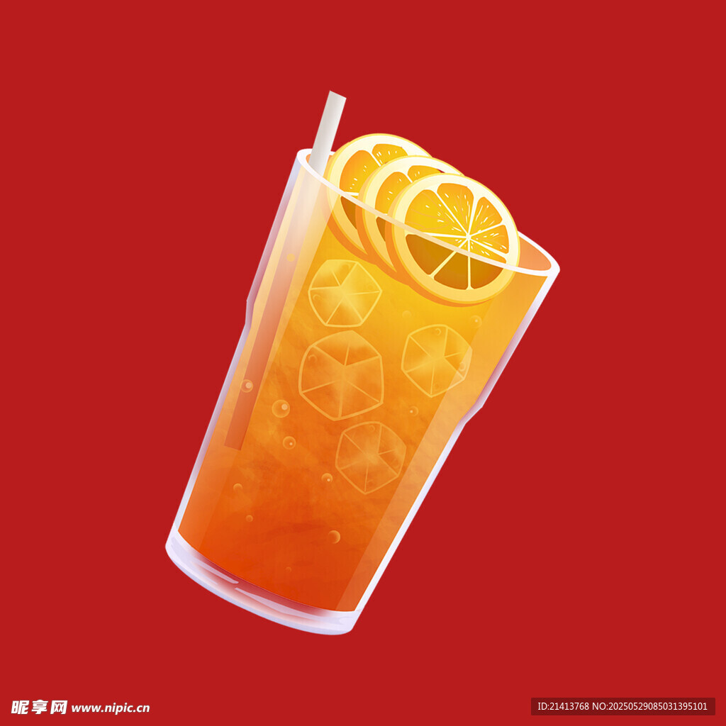 冰爽柠檬茶饮品